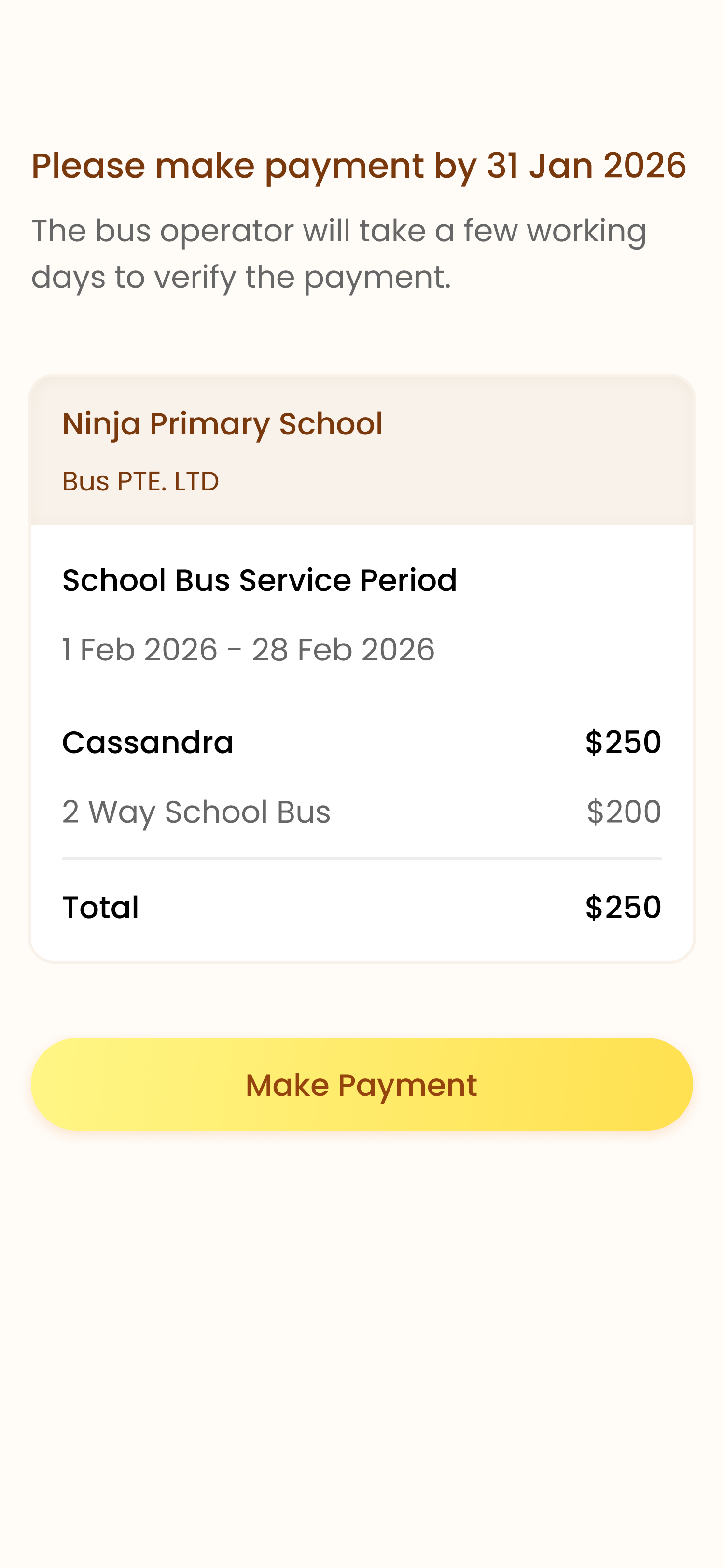 Easy billing and renewal